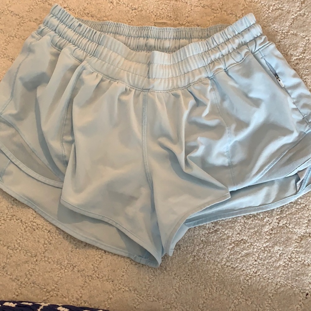 Light blue lululemon shorts 6 ref